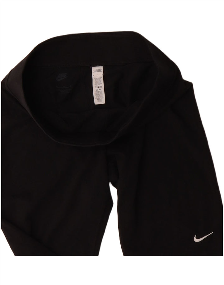 Nike sportsshorts til kvinder UK 12 Medium Sort bomuld