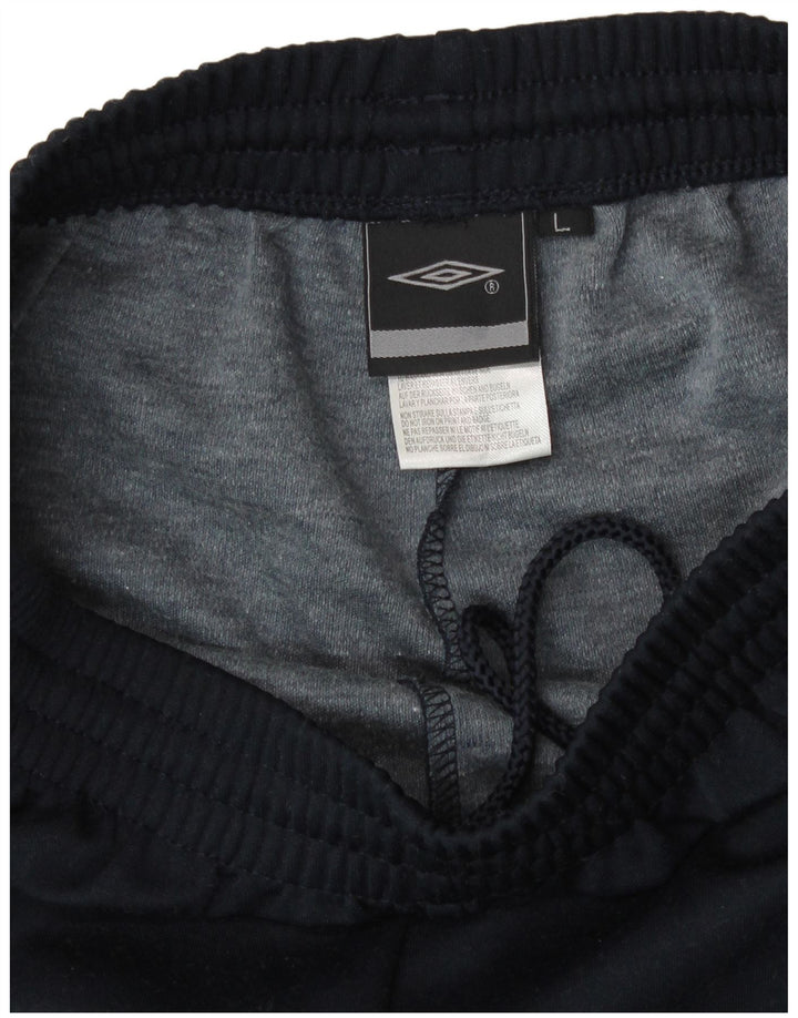 Umbro Herre træningsdragt Bukser Joggers Large Navy Blue Polyester