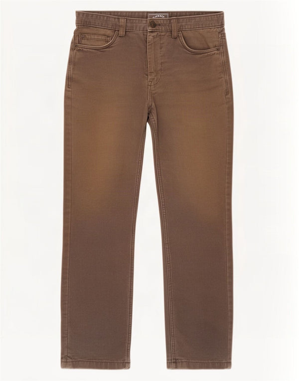 Fat Face Herre Straight Jeans W34 L28 Brun Bomuld