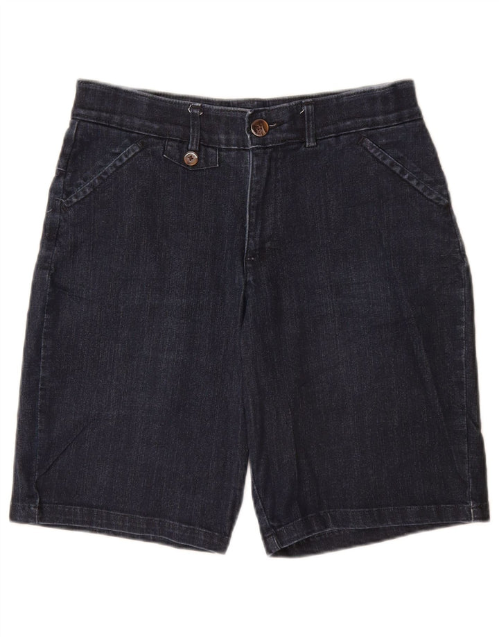 LEE Dame denim Shorts US 8 Medium W28 Marineblå Bomuld