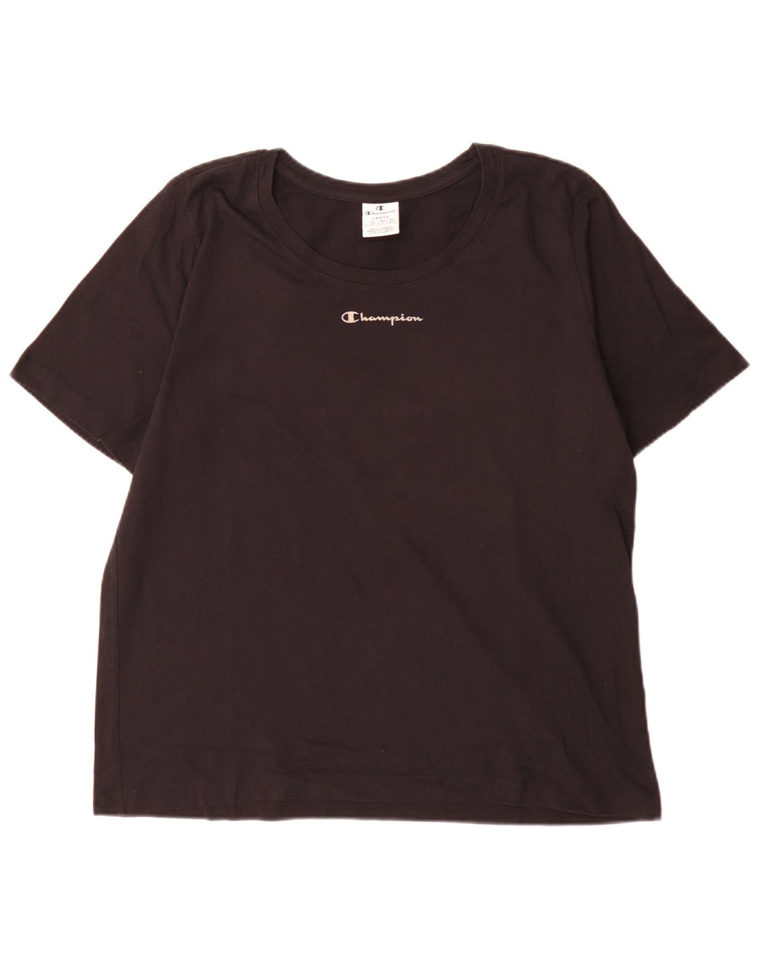 Champion Herre T-Shirt Top Stor Sort