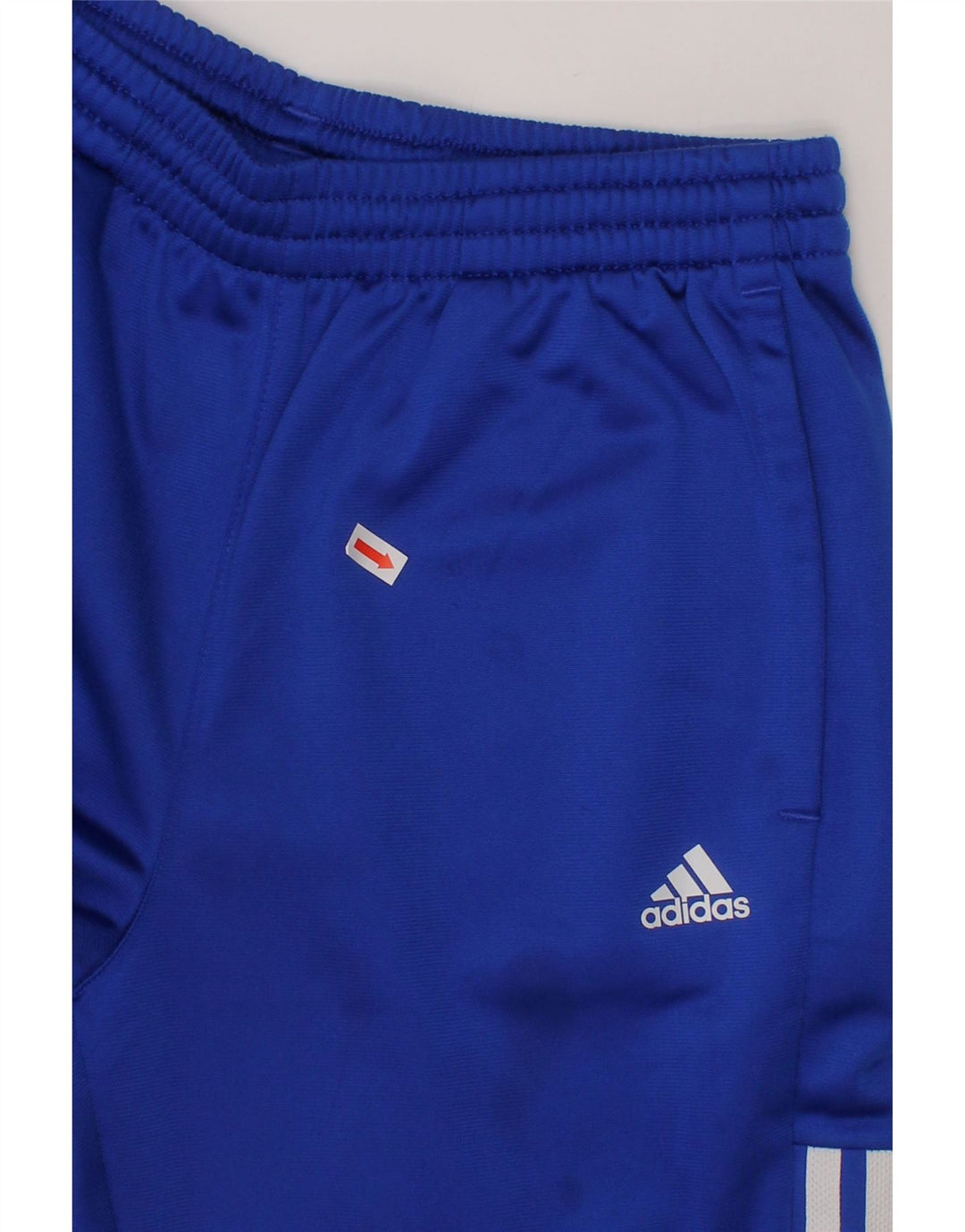 ADIDAS Boys Tracksuit Trousers Joggers 13-14 Years  Blue Polyester Vintage Adidas and Second-Hand Adidas from Messina Hembry 