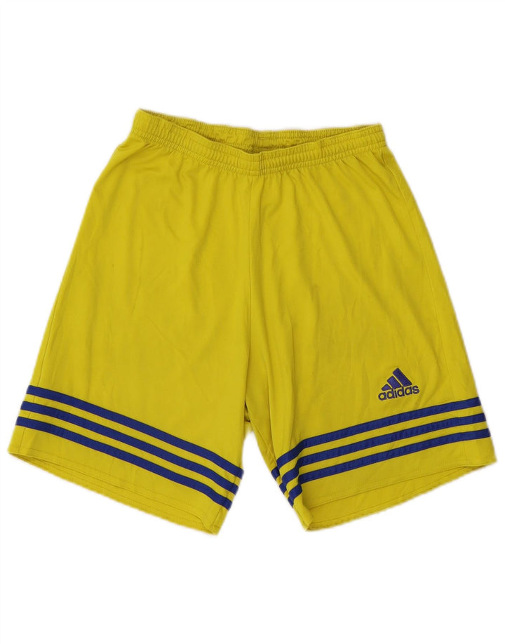 ADIDAS Herre Climalite Sportshorts Små gule polyester