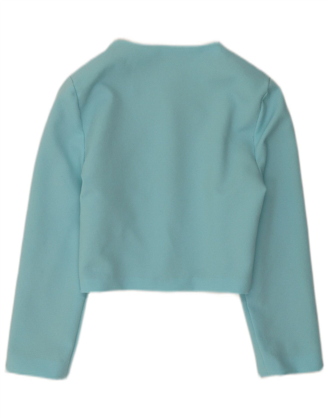 Vintage Dame Bolero Jacket UK 10 Small Blue