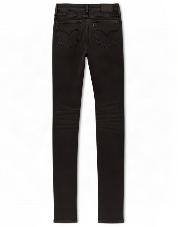Levi's Womens 710 Super Skinny Jeans W25 L31 Sort
