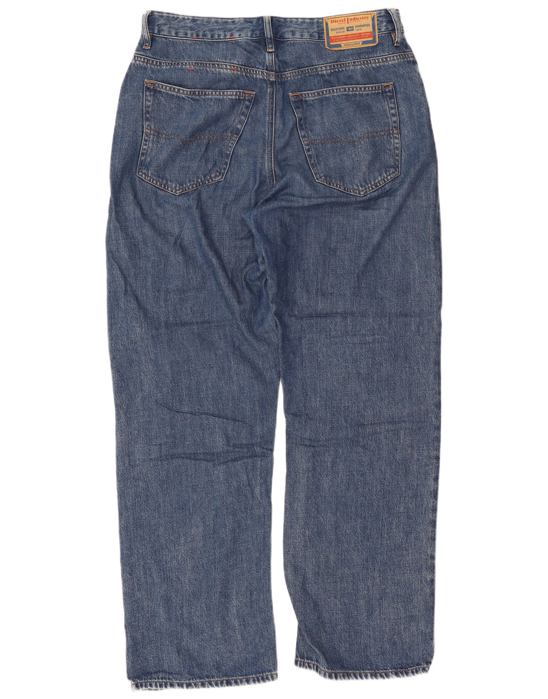 Diesel Herre løse jeans W29 L32 Blå Bomuld