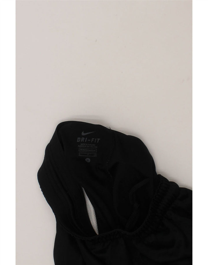 NIKE Boys Dri Fit Graphic Sport Shorts 9-10 Years Small  Black Polyester Vintage Nike and Second-Hand Nike from Messina Hembry 