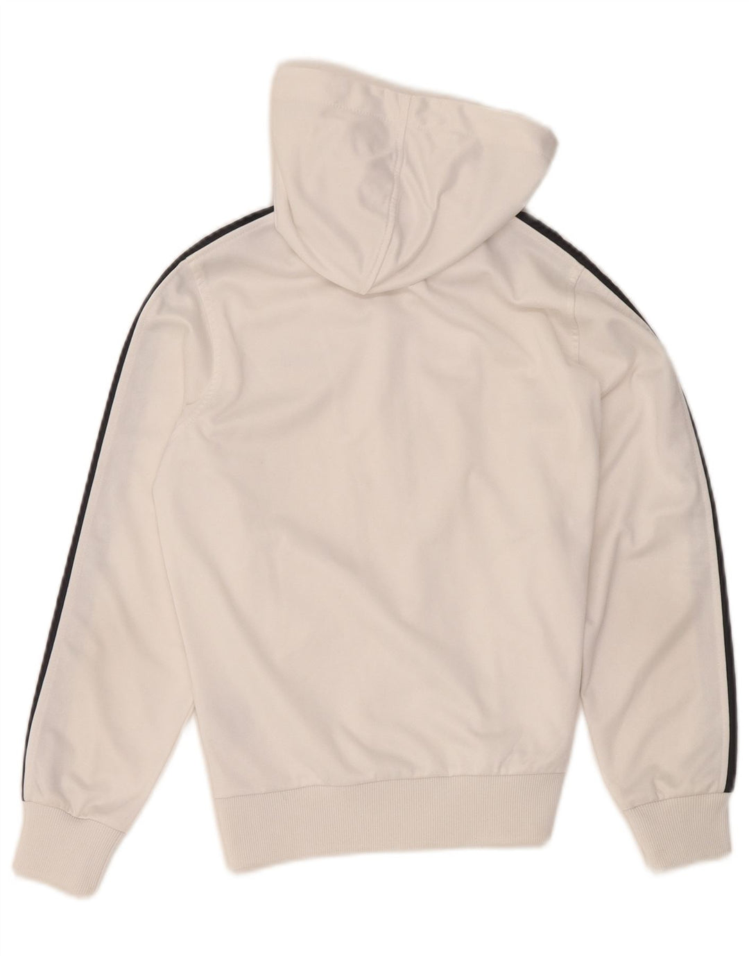 Diadora Dame grafisk hættetrøje med lynlås IT 42 Medium White Colourblock