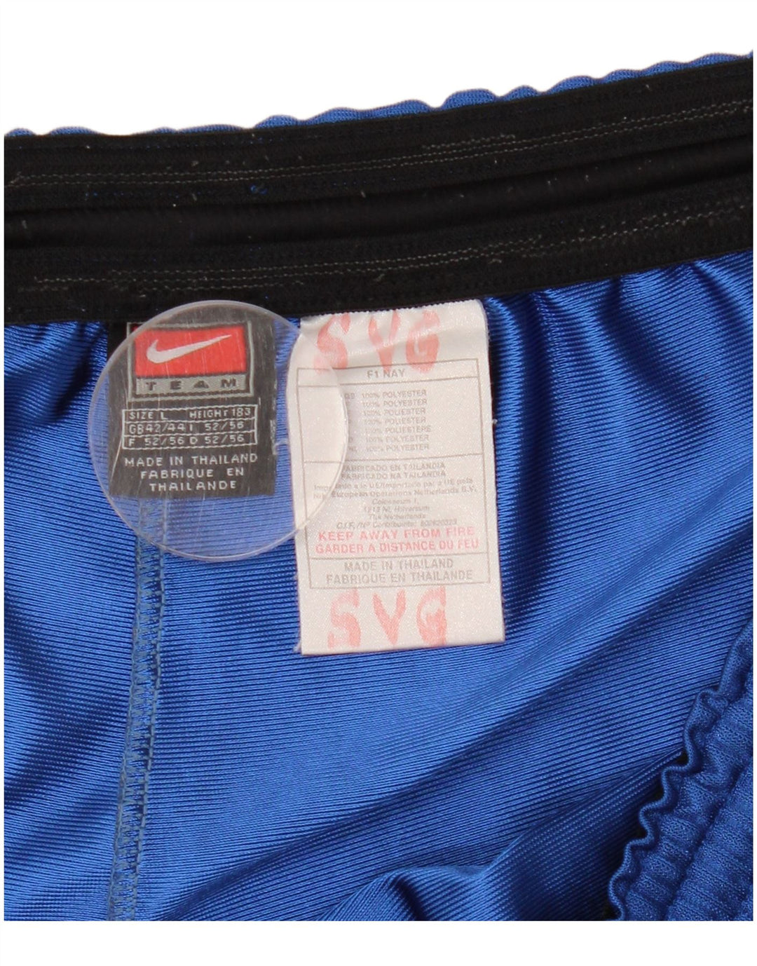 Nike Sportsshorts til mænd UK 42/44 Large Blue Polyester