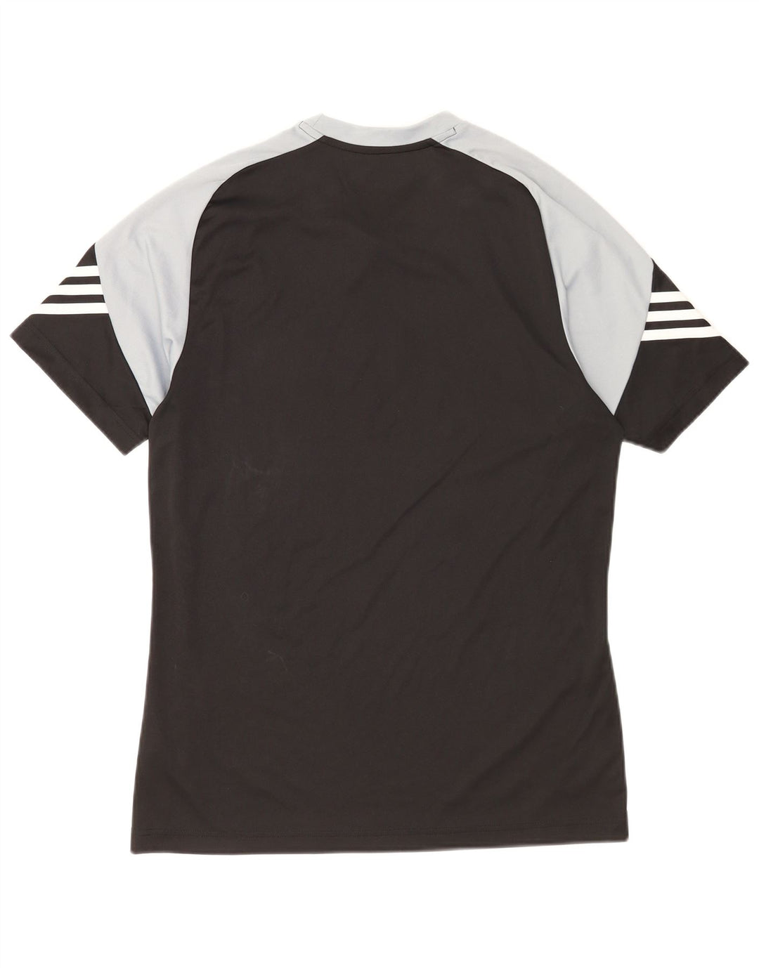 Adidas Herre Climalite Grafisk T-Shirt Top Medium Sort Colourblock