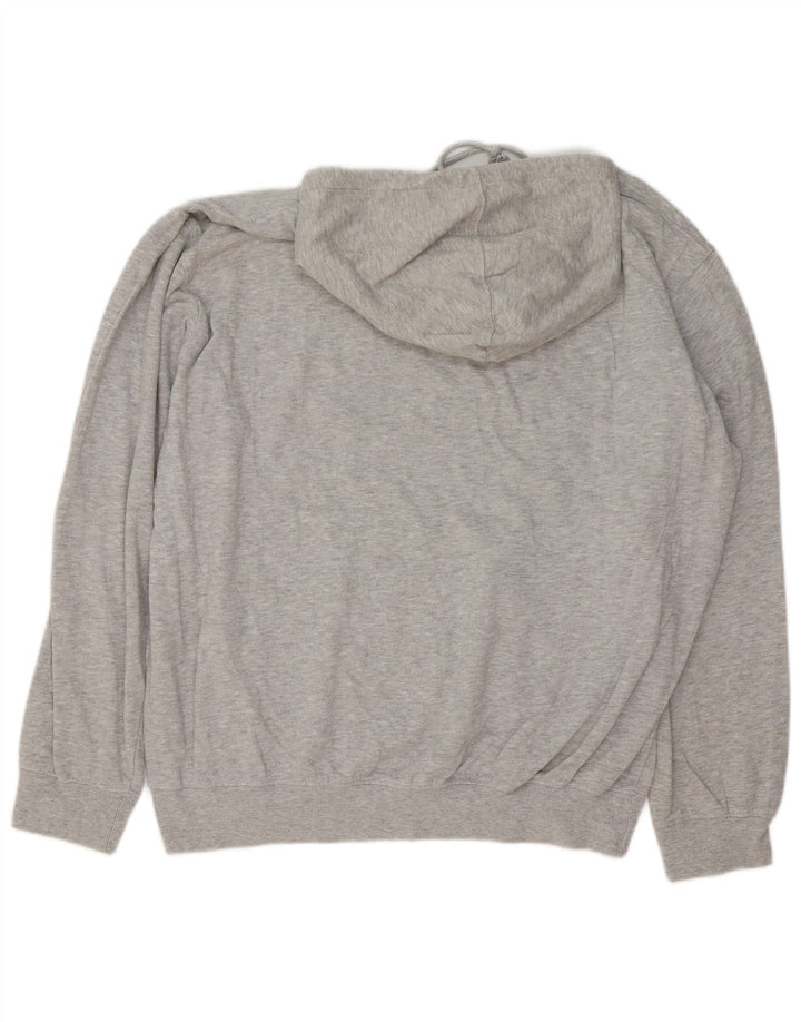 Hard Rock Cafe Herre Barcelona Graphic Hoodie Jumper 2XL Grå Flecked Bomuld