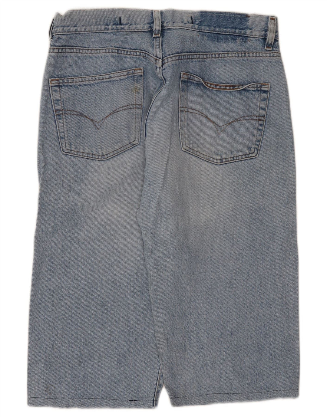 Diesel Herre Denim Shorts W34 Stor Blå Bomuld