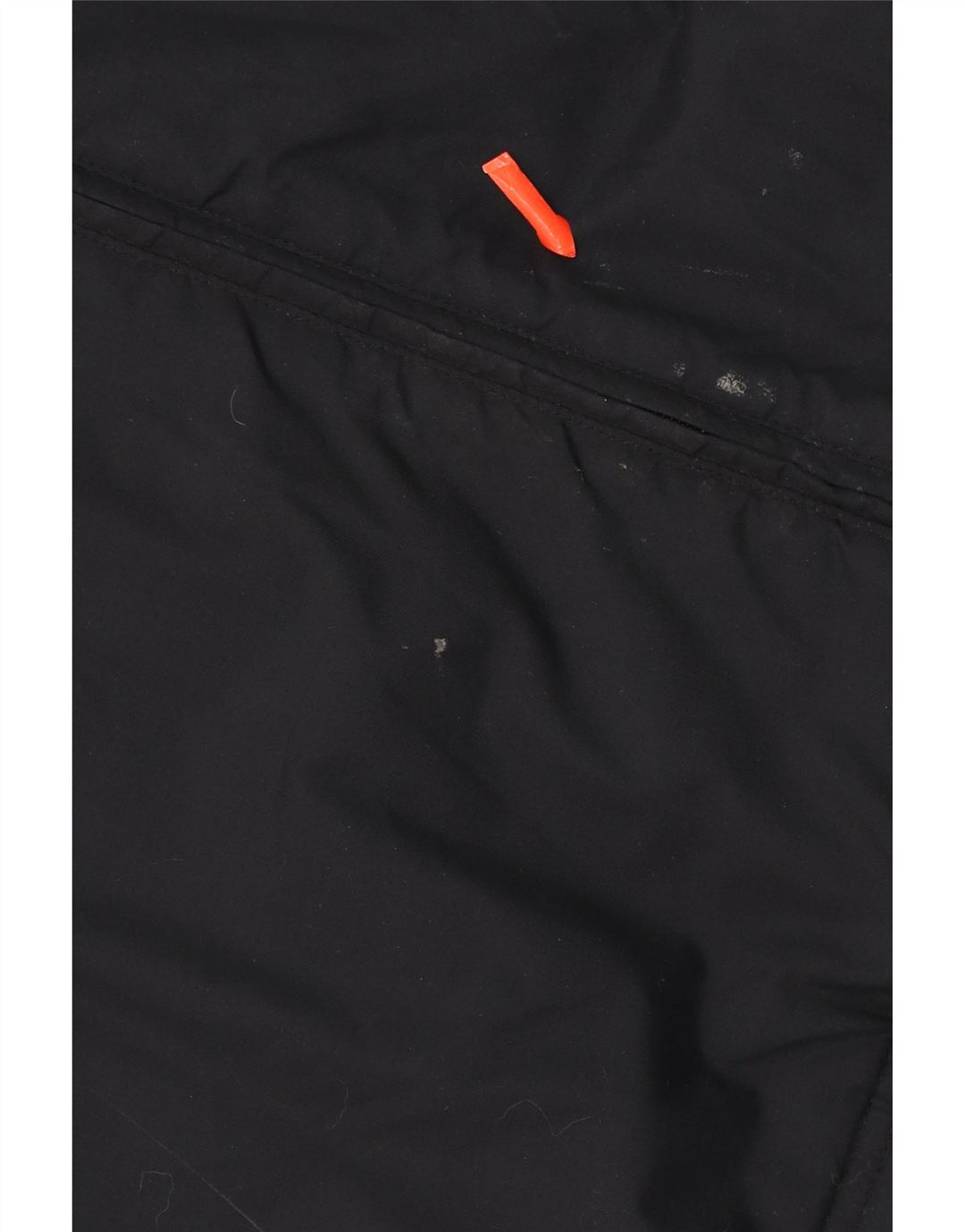 NIKE Mens Windbreaker Coat UK 45/47 XL Black Polyester Vintage Nike and Second-Hand Nike from Messina Hembry 