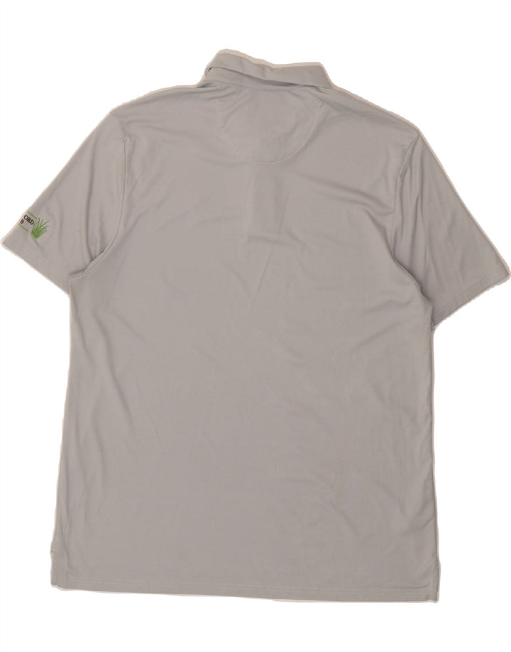 PENGUIN Mens Polo Shirt XL Grey Polyester Vintage Penguin and Second-Hand Penguin from Messina Hembry 
