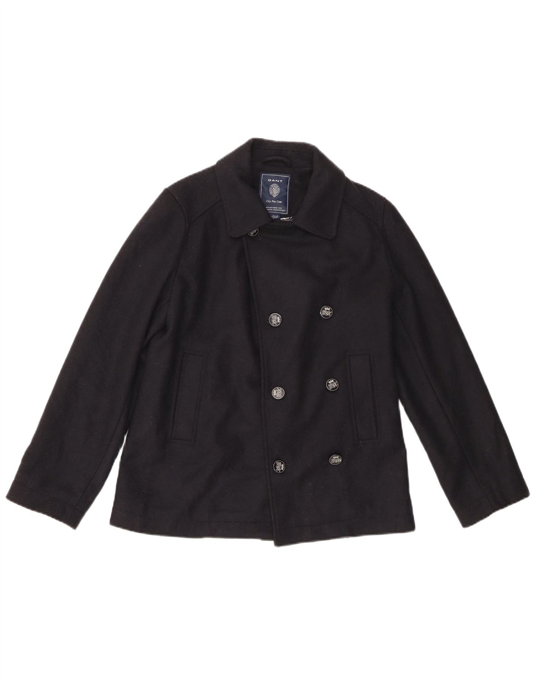 Gant Girls Pea Coat 11-12 år XL Marineblå Uld