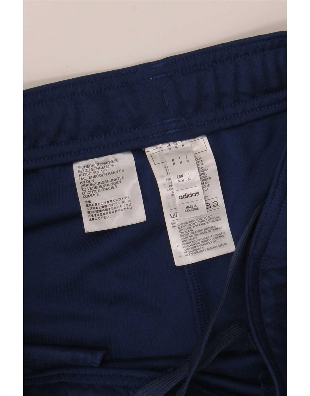 Adidas Aeroready træningsdragt bukser til mænd Medium marineblå polyester