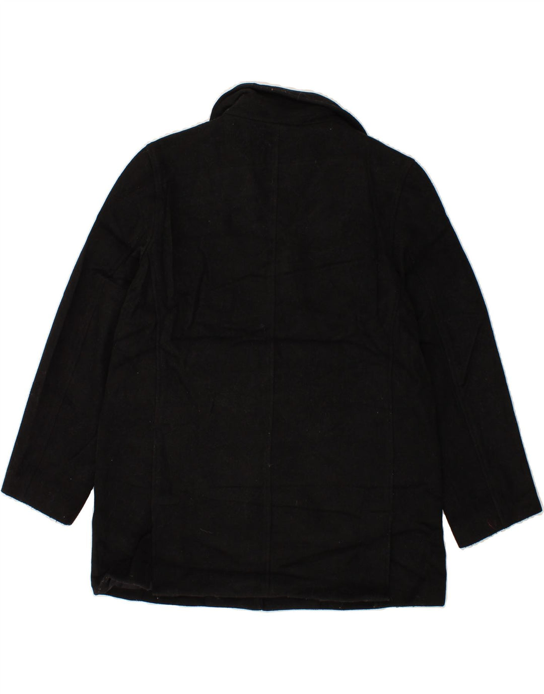J. CREW Womens Overcoat UK 14 Medium Black Vintage J. Crew and Second-Hand J. Crew from Messina Hembry 