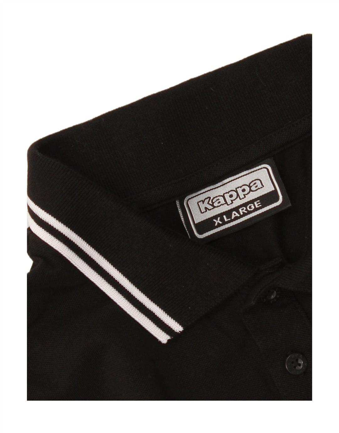 Kappa herre poloshirt XL sort