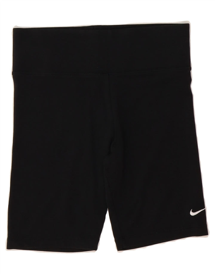NIKE Womens Sport Shorts UK 14 Medium Black Cotton Vintage Nike and Second-Hand Nike from Messina Hembry 