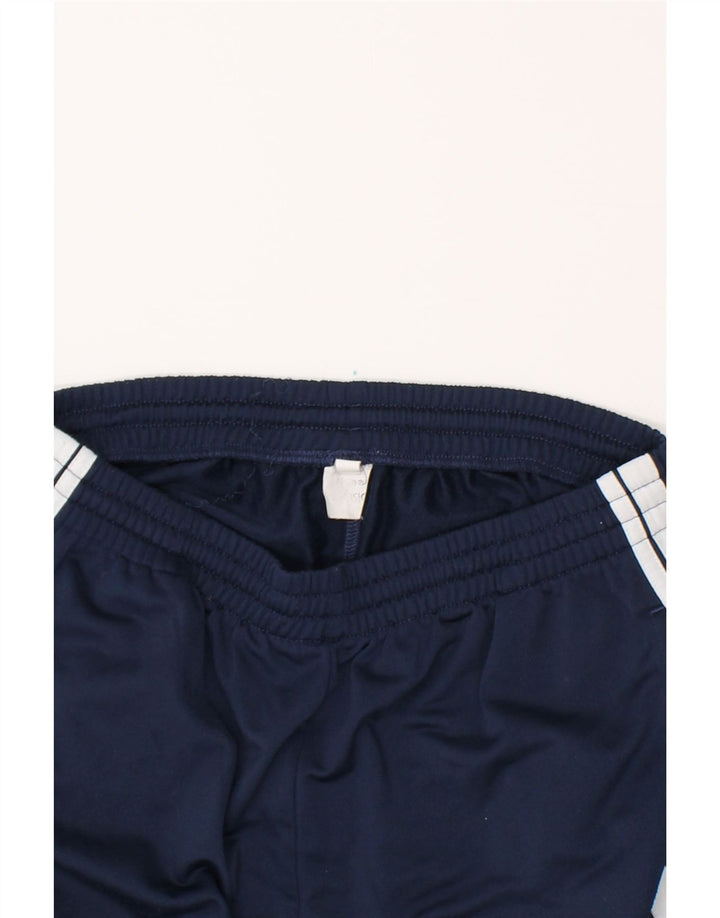 ASICS Womens Tracksuit Trousers UK 14 Large  Navy Blue Polyester Vintage Asics and Second-Hand Asics from Messina Hembry 