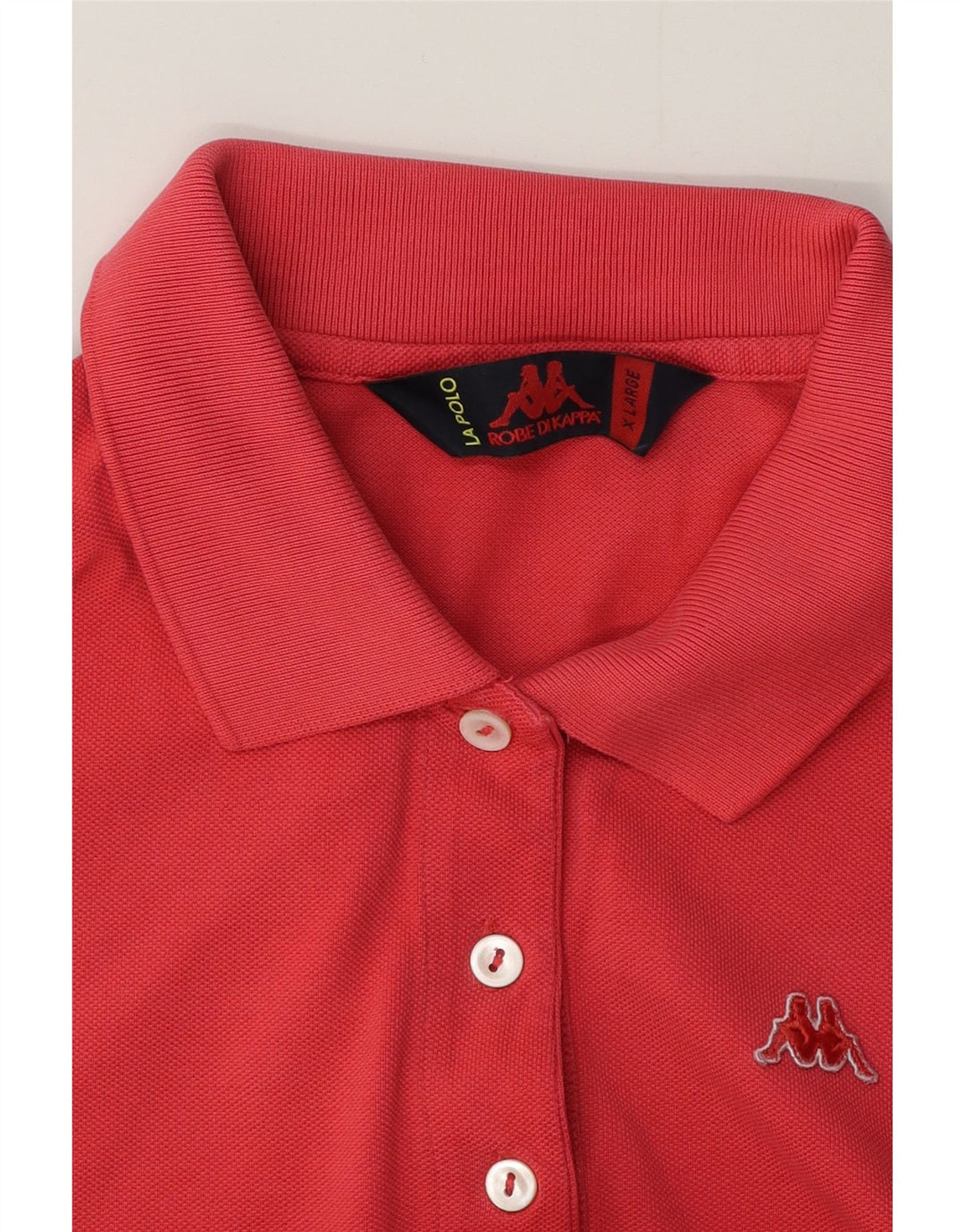 KAPPA Dame Polo Shirt UK 18 XL Pink