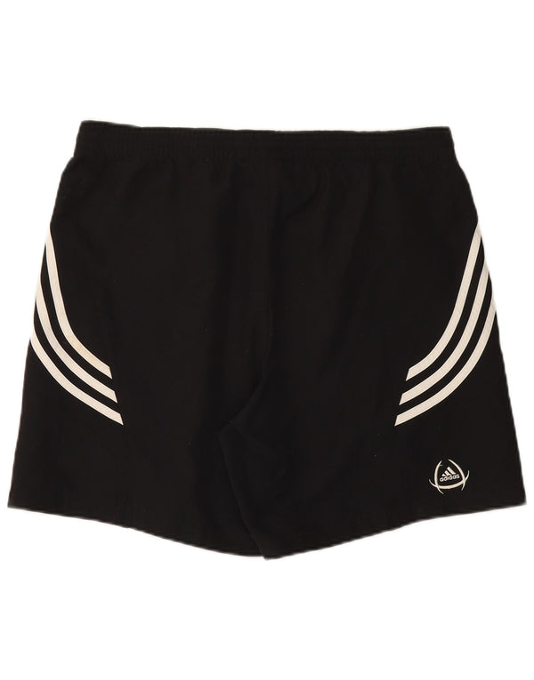 ADIDAS Sportsshorts til mænd, store sorte polyester