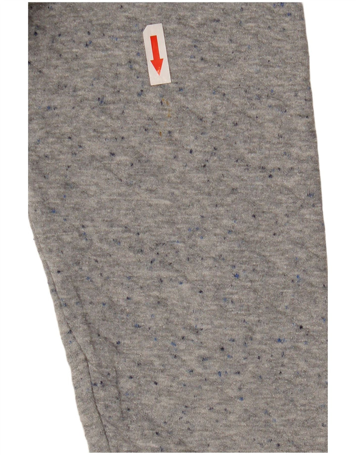 Jack Wills Dame Oversized Sweatshirt Jumper UK 8 Lille Grå Bomuld