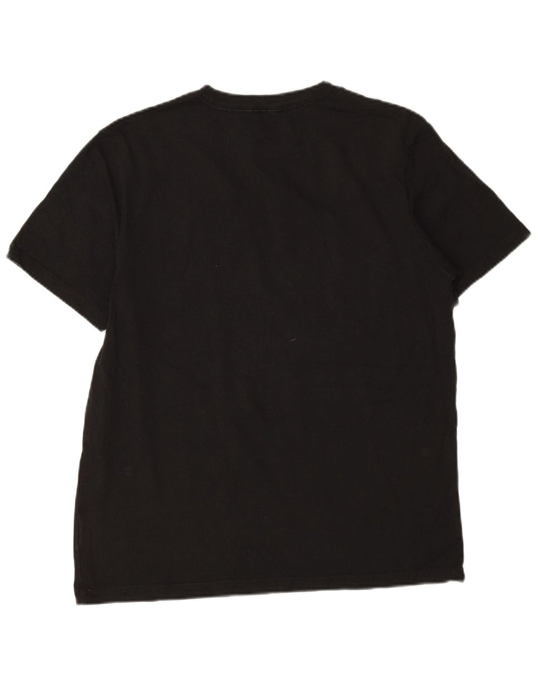 Vans Herre Relaxed Fit T-Shirt Top Medium Sort Colourblock Bomuld