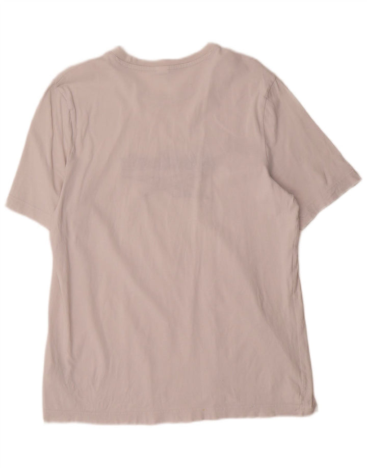 Reebok Herre grafisk T-shirt top lille hvid bomuld