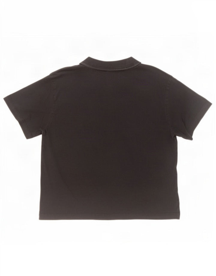 Nike Dame Oversized T-Shirt Top UK 10 Small Black Bomuld