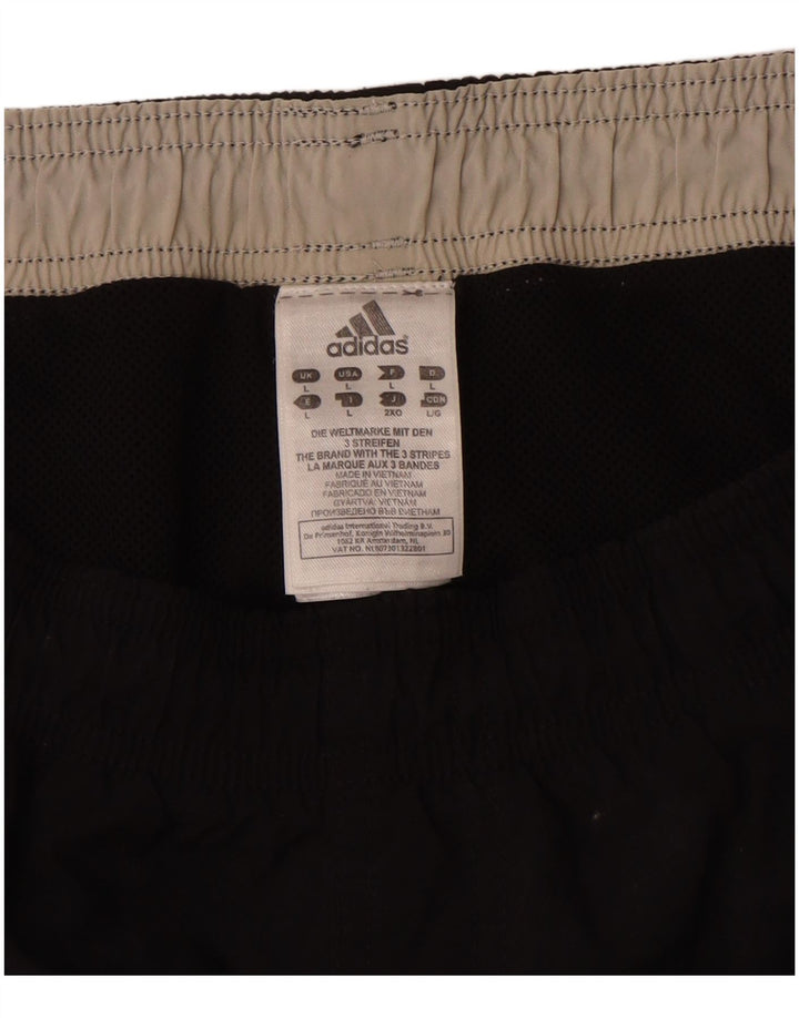 Adidas Badeshorts til mænd store sorte polyamid