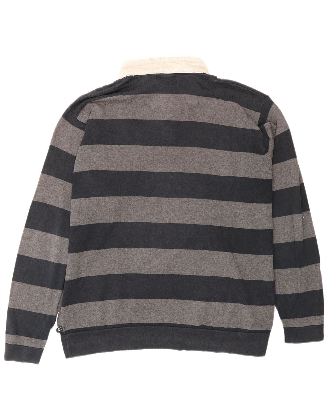 Marks & Spencer Herre Blue Harbor Polo Halstrøje Sweater Stor Grå