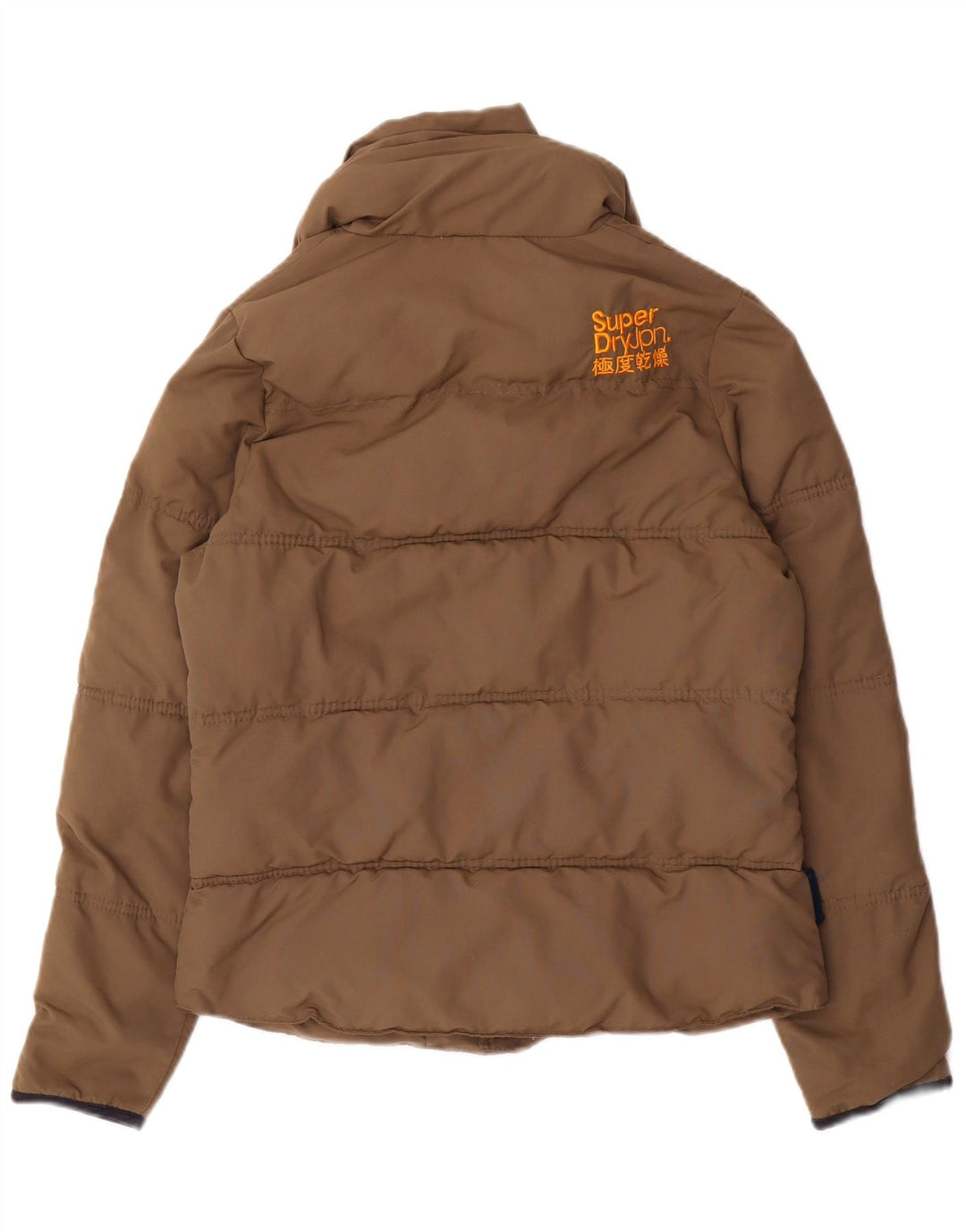 Superdry Polstret Damejakke UK 14 Medium Beige Nylon