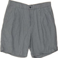 DOCKERS Mens Pegged Chino Shorts W40 XL Blue Check Cotton Vintage Dockers and Second-Hand Dockers from Messina Hembry 