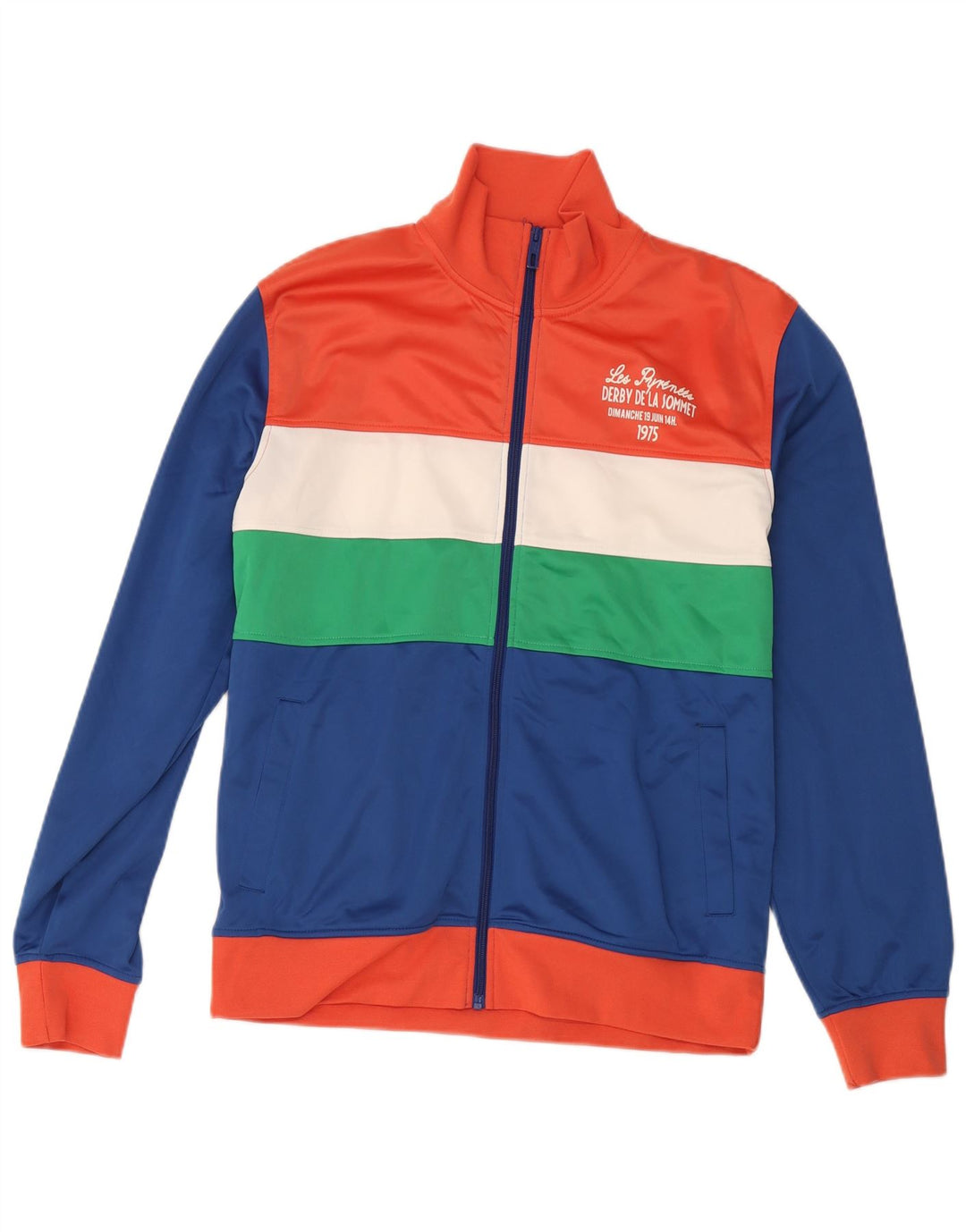 Jack & Jones Træningsdragt til mænd Topjakke XL Flerfarvet Colourblock