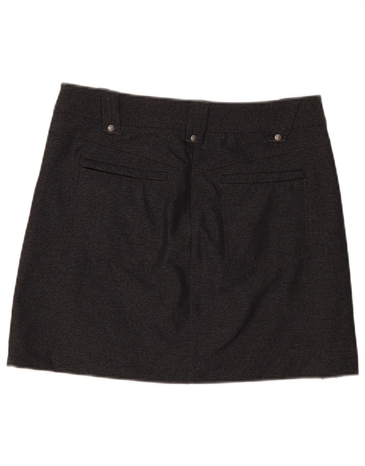 ATHLETA Dame Mini-nederdel US 2 XS W30 Grå Nylon
