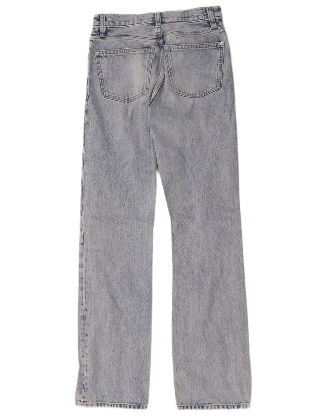 Massimo Dutti Dame Straight Jeans EU 34 2XS W24 L31 Blå