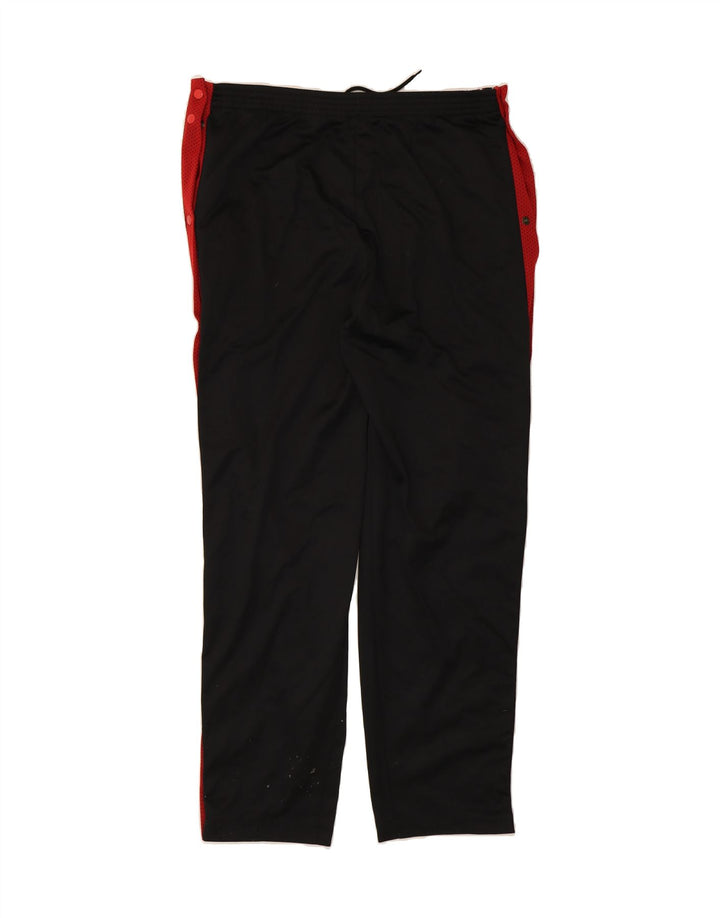 CHAMPION Mens Graphic Tracksuit Trousers Large Black Polyester Vintage Champion and Second-Hand Champion from Messina Hembry 