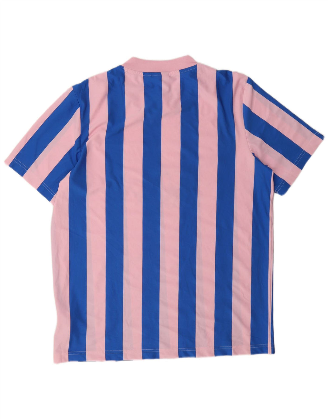 Adidas Grafisk T-shirt top mellem lyserød stribet polyester til mænd
