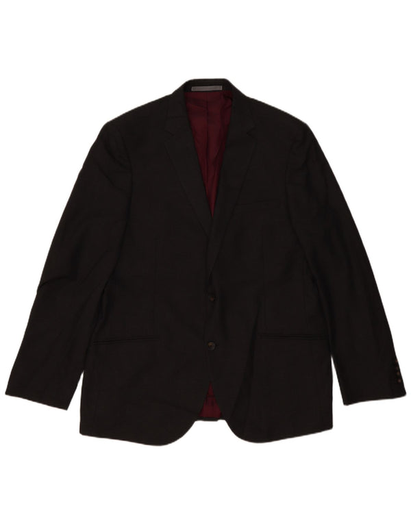 Marks & Spencer Herre 2-knaps blazerjakke UK 44 XL Grå polyester
