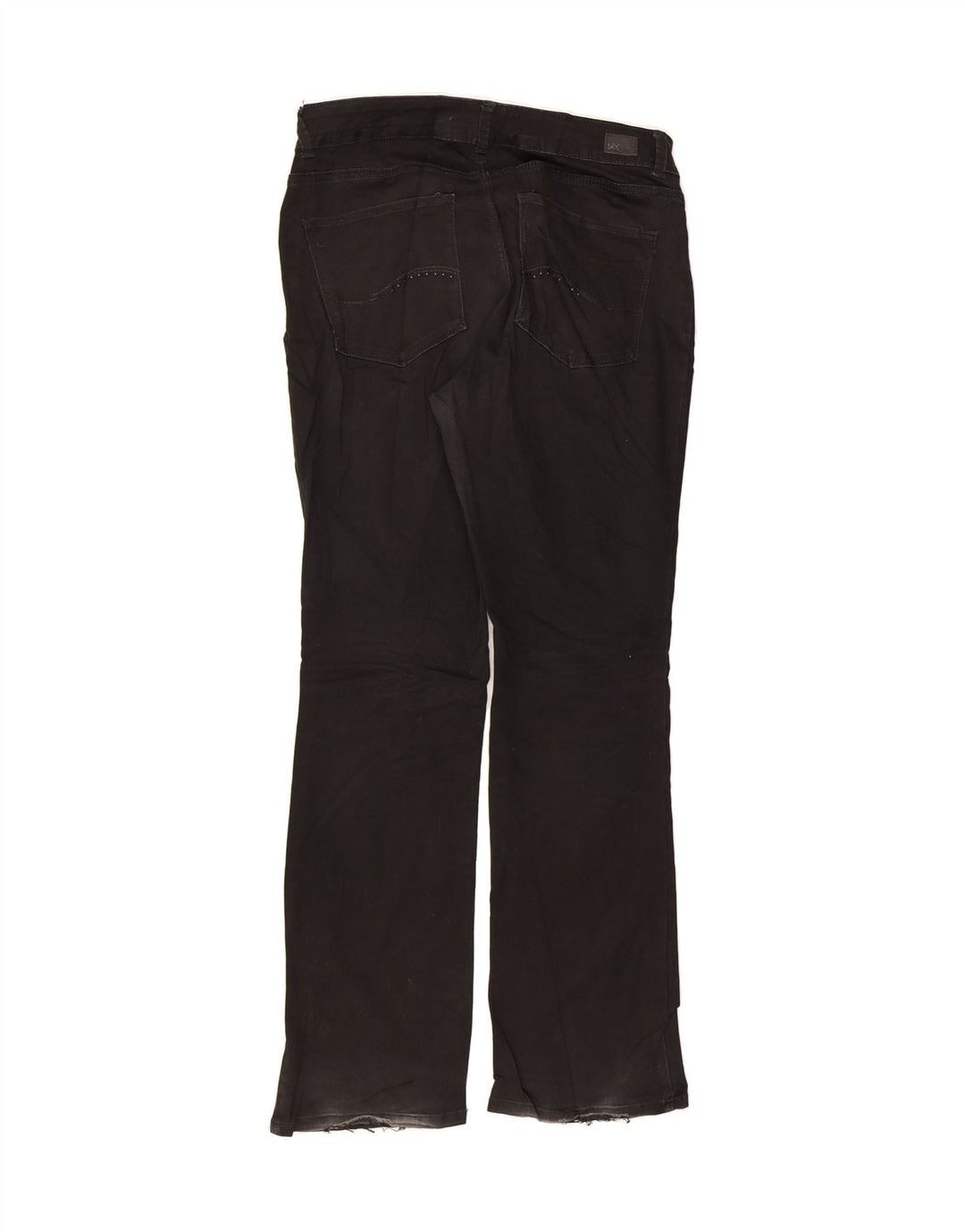 LEE Womens Curvy Fit Bootcut Jeans W32 L32 Black Vintage Lee and Second-Hand Lee from Messina Hembry 