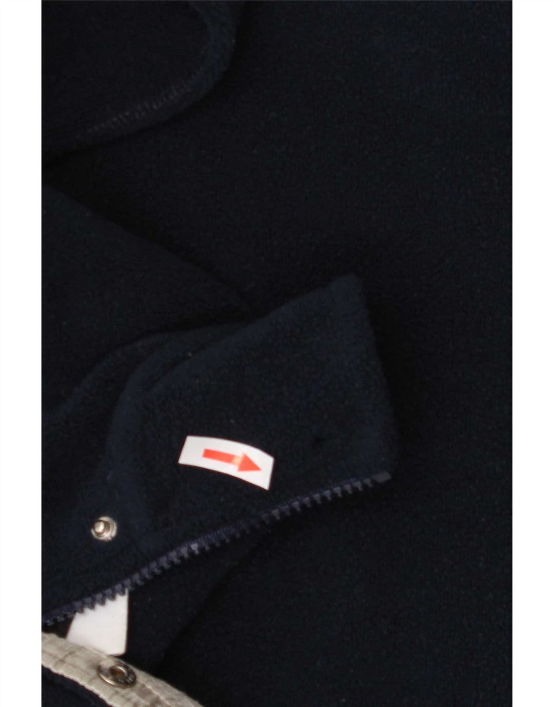 Colmar Herre Button Neck Fleece Jumper Medium Navy Blue Polyester