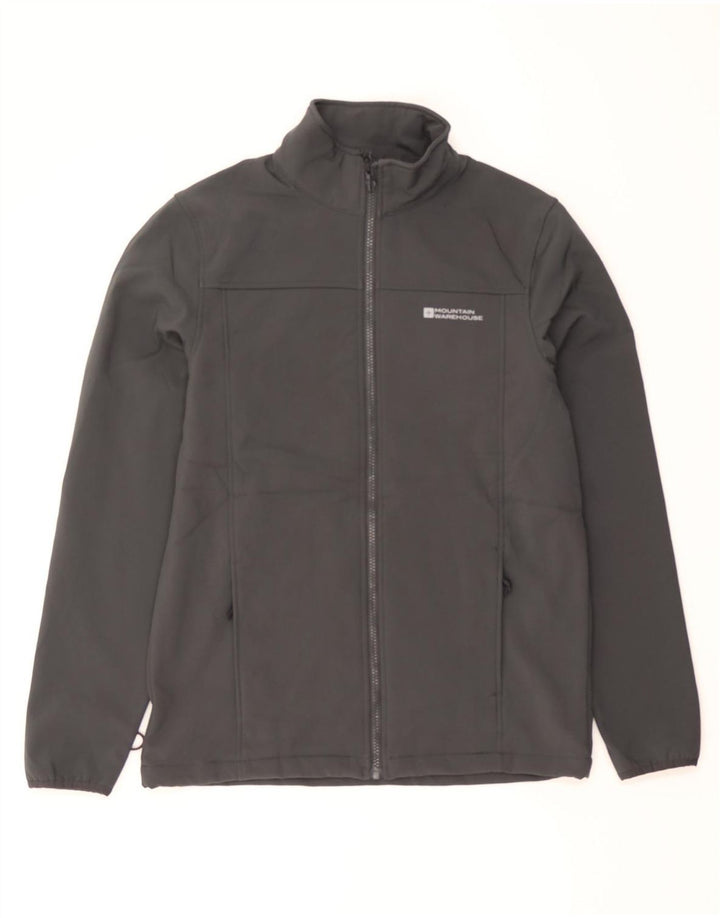 MOUNTAIN WAREHOUSE Mens Windbreaker Jacket UK 36 Small Grey Polyester Vintage Mountain Warehouse and Second-Hand Mountain Warehouse from Messina Hembry 