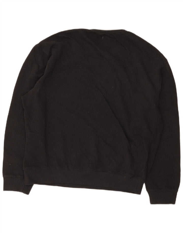 Gap Herre Grafisk Sweatshirt Jumper XL Sort Bomuld