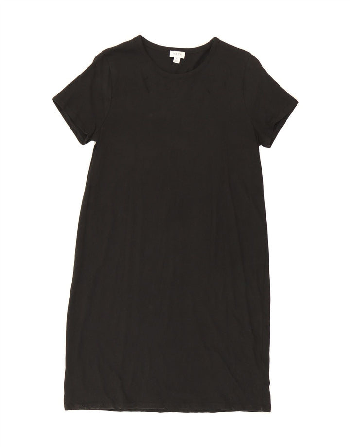 J. CREW Womens T-Shirt Dress UK 10 Small Black Vintage J. Crew and Second-Hand J. Crew from Messina Hembry 