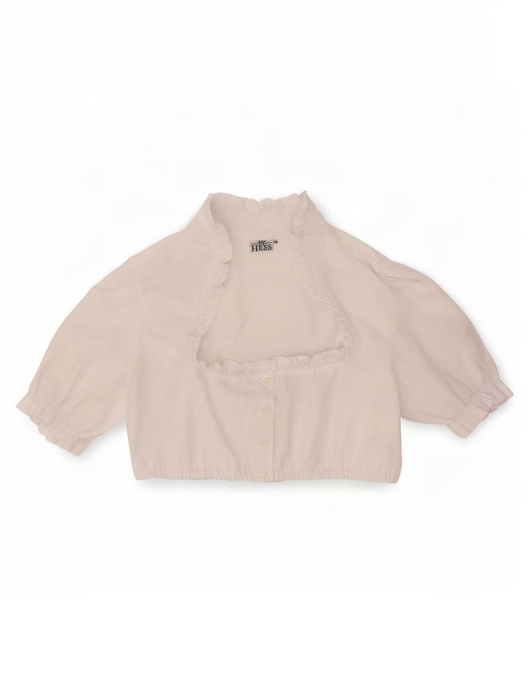 Hess Frackmann Dame Crop Top IT 44 Medium White Polyester