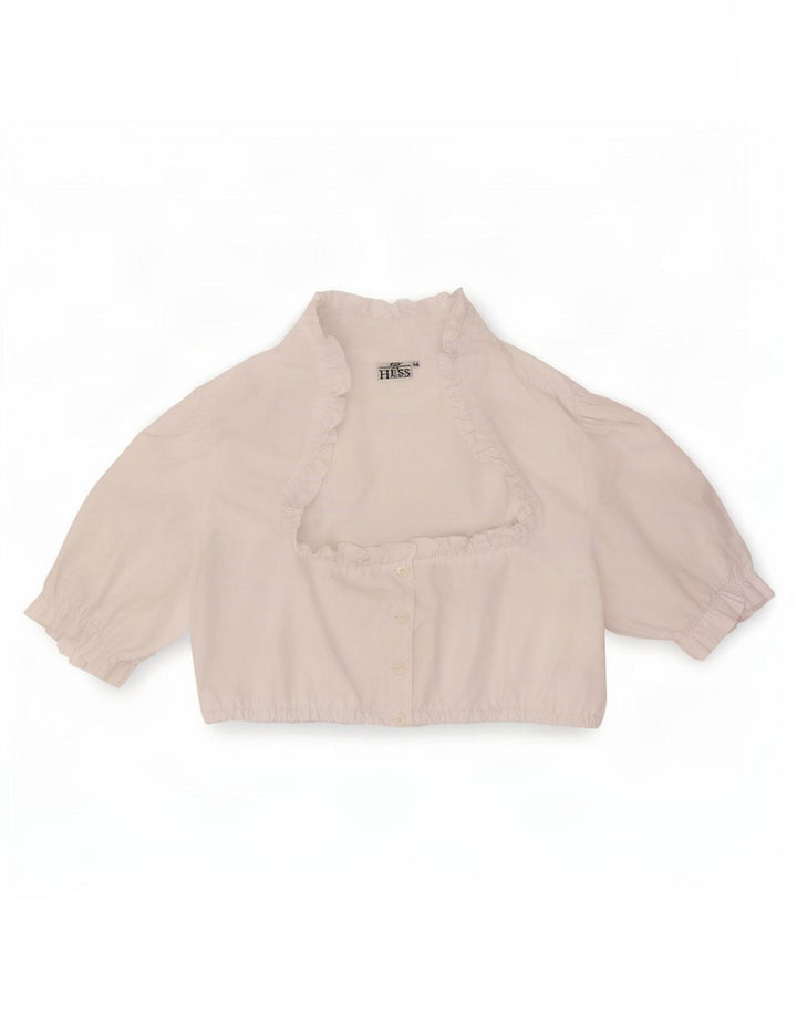 Hess Frackmann Dame Crop Top IT 44 Medium White Polyester