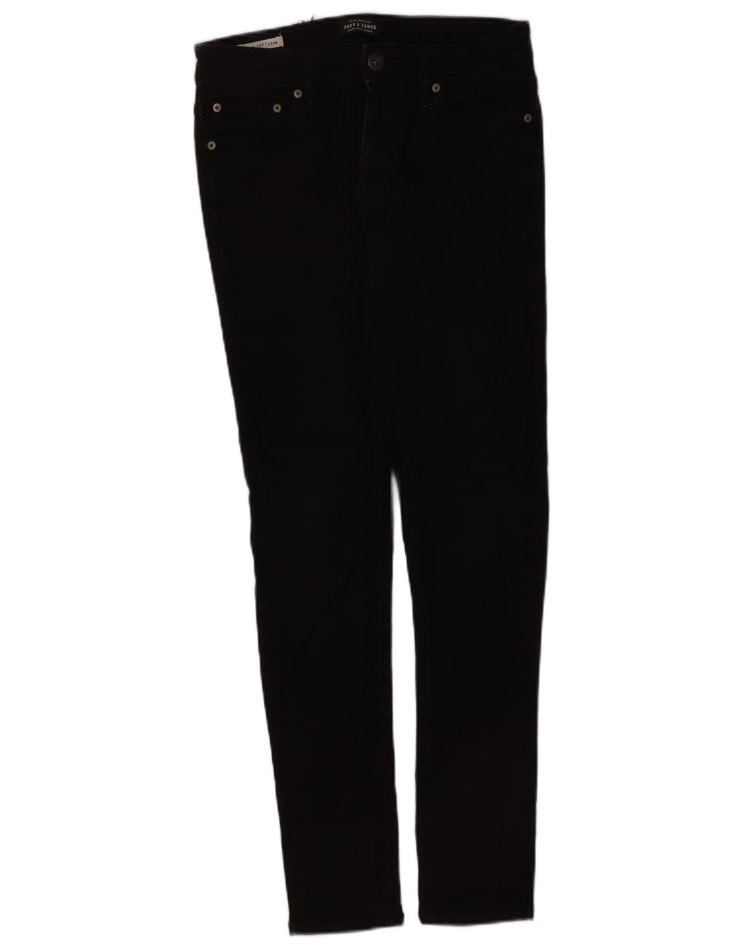 JACK & JONES Herre Liam Skinny Jeans W30 L32 Sort