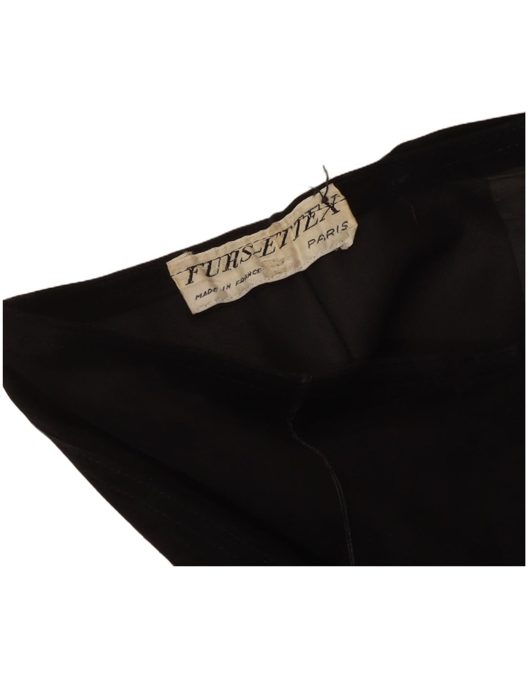 VINTAGE Dame Ruskind Capri Bukser W30 L19 Sort