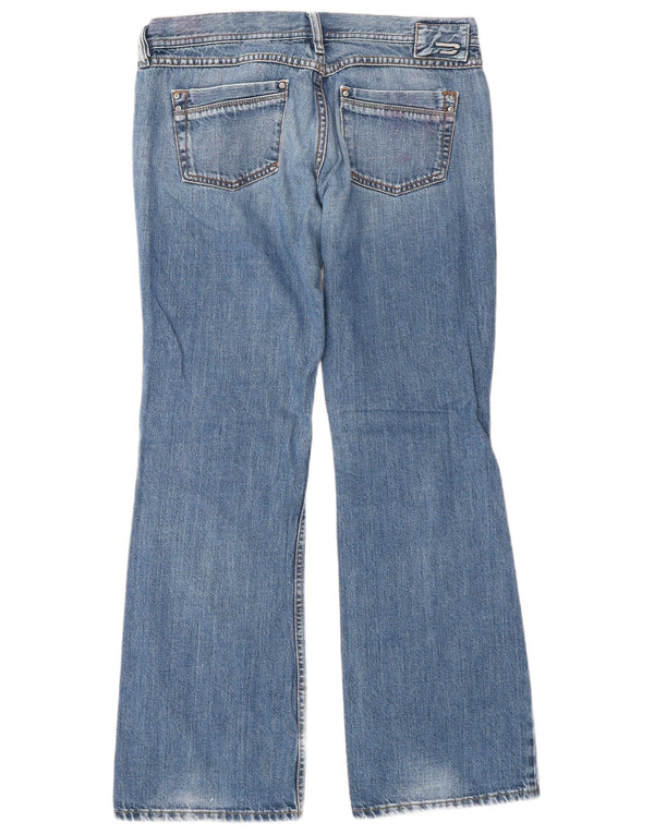 Diesel Dame Bootcut Jeans W28 L30 Blå Bomuld